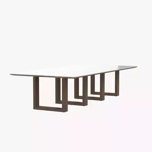 Statement Blends Natural Finishes Conference Table