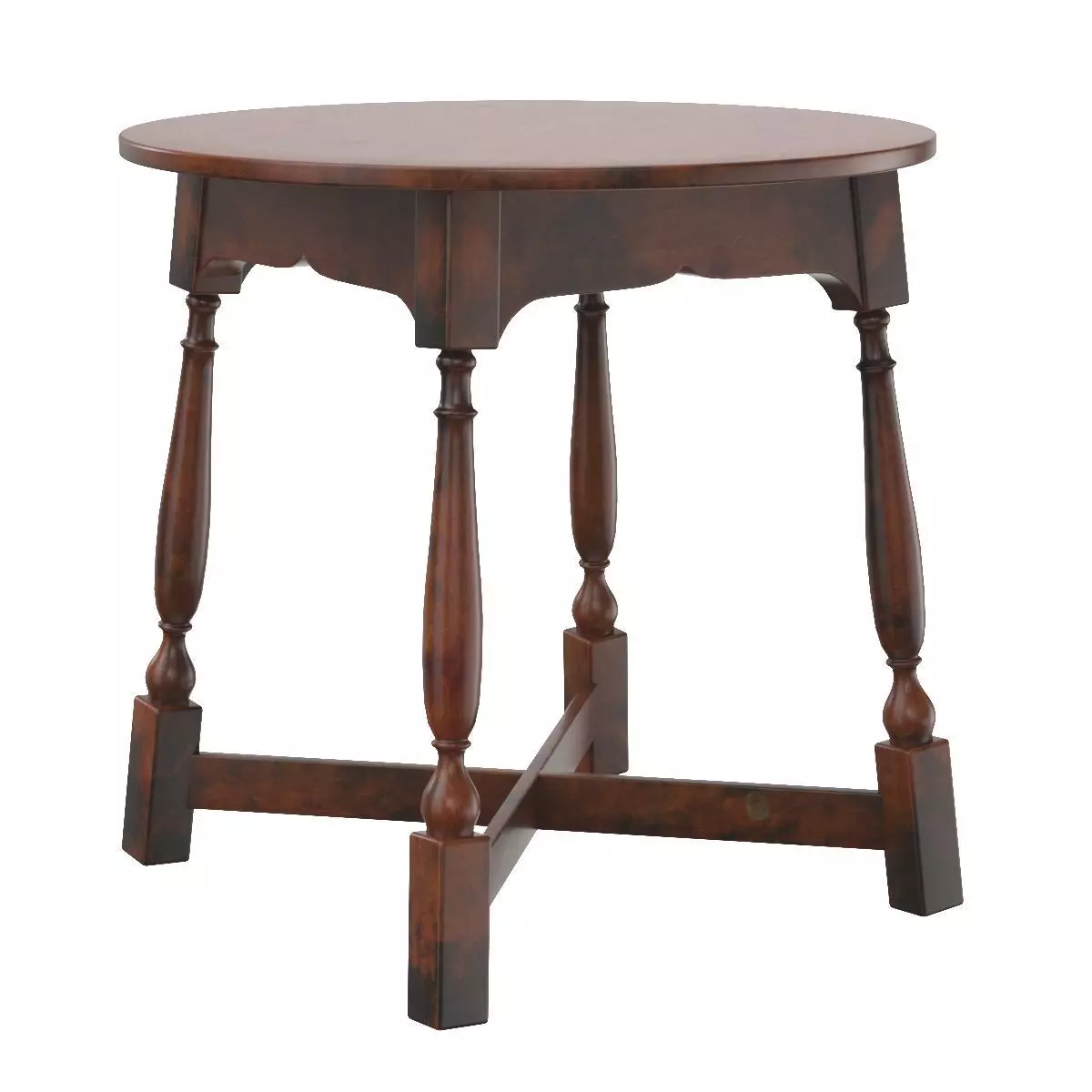 Small Arts and Crafts Oak Coffee Table 3D model