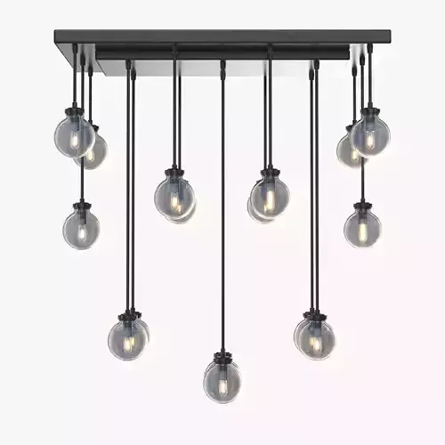 Pearl Linear Chandelier 36in