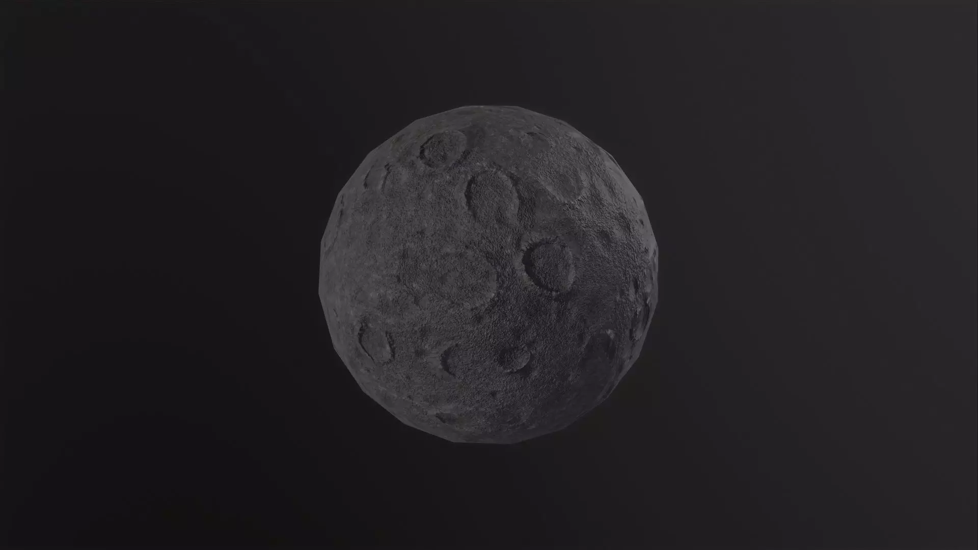 Planet 3D Model Low-poly 3D model