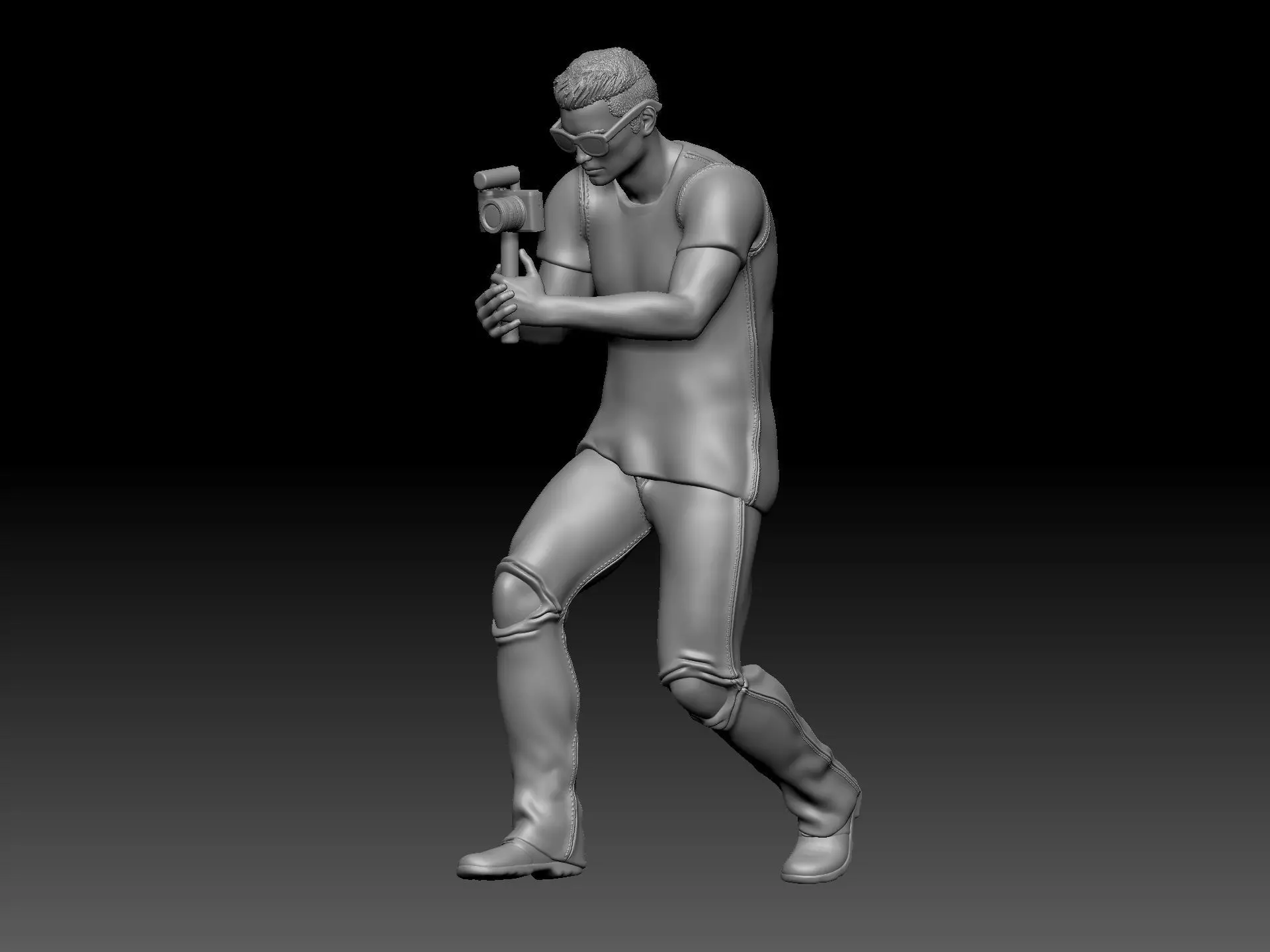 vlogger cinematic 3D print model_0