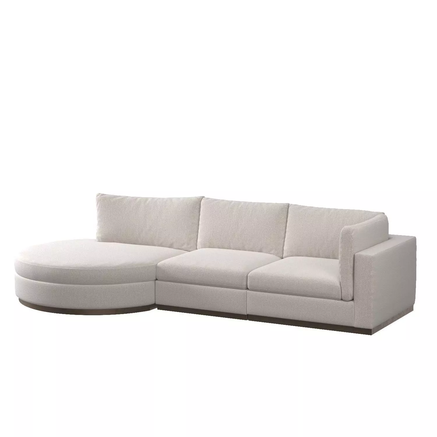 Jagger 3 Piece Sectional 3D model_0