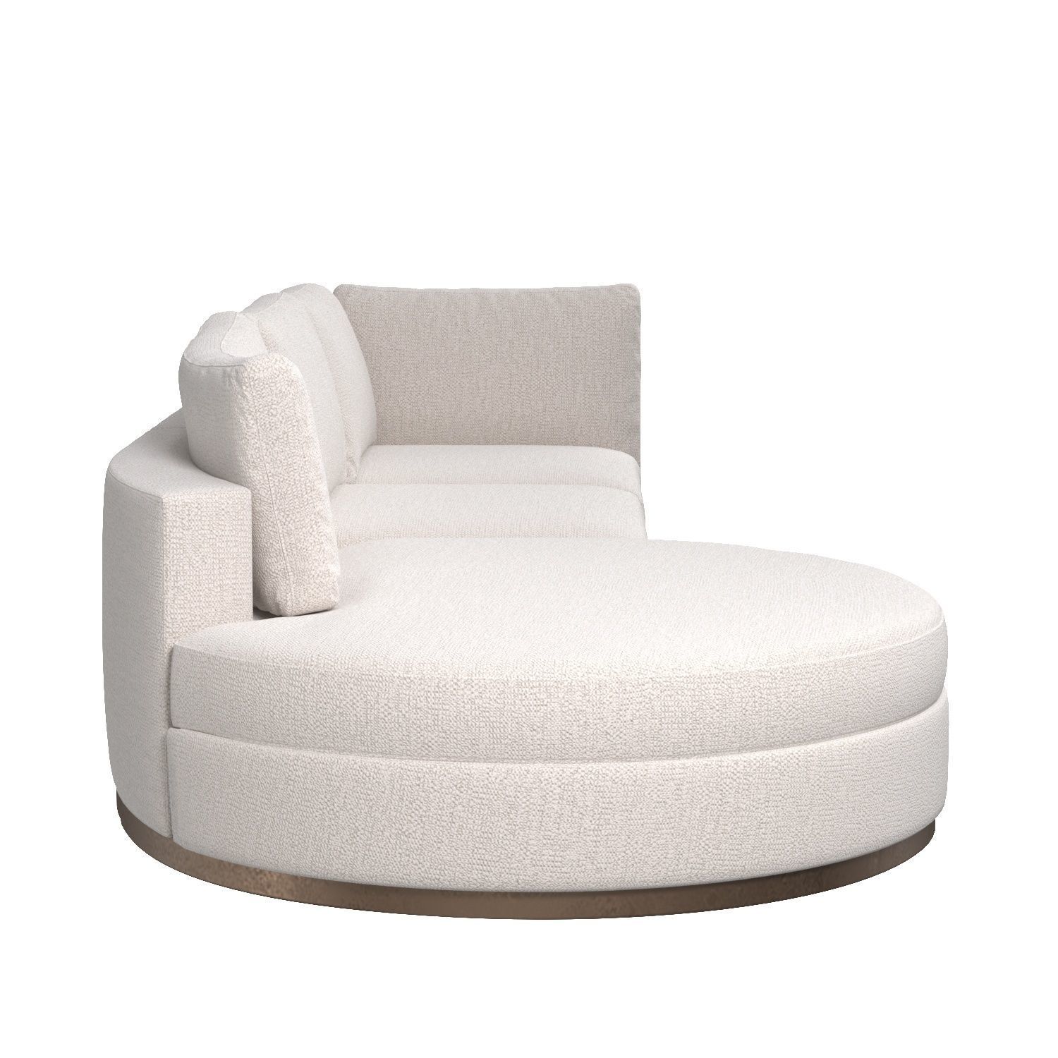 Jagger 3 Piece Sectional 3D model_2