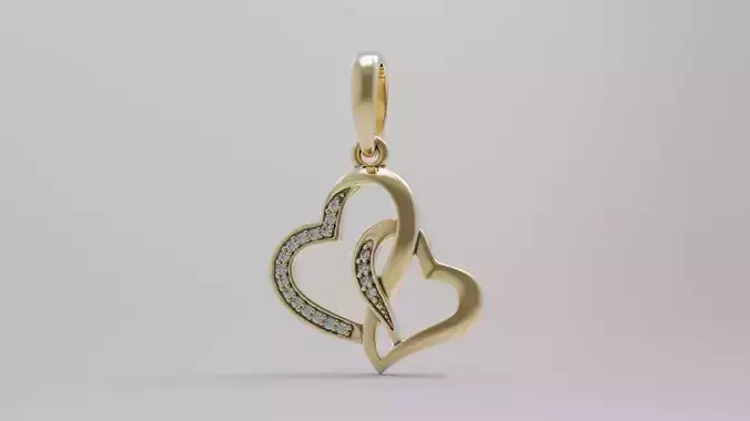 Pendant  heart PN 303