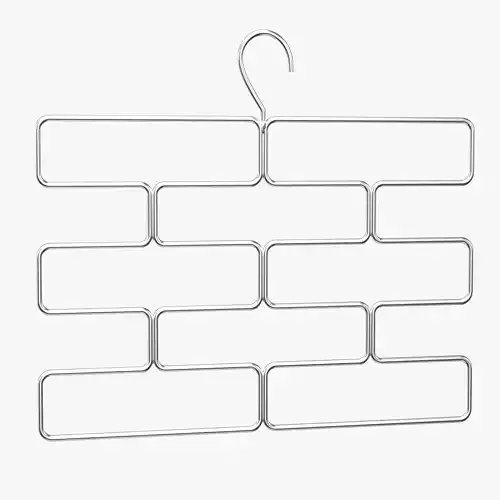 iDesign Trio Tiered Legging Hanging Organizer for Closet 3D model