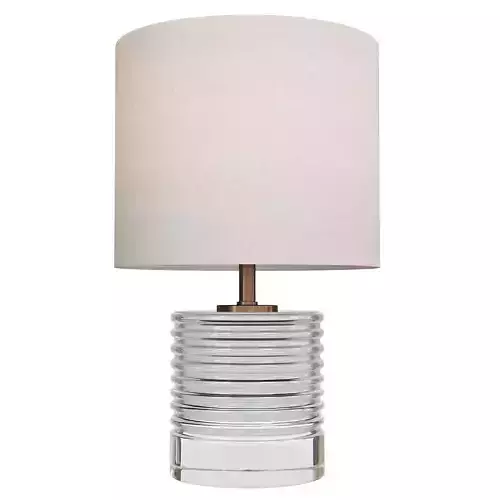 SMALL CUT CRYSTAL TABLE LAMP