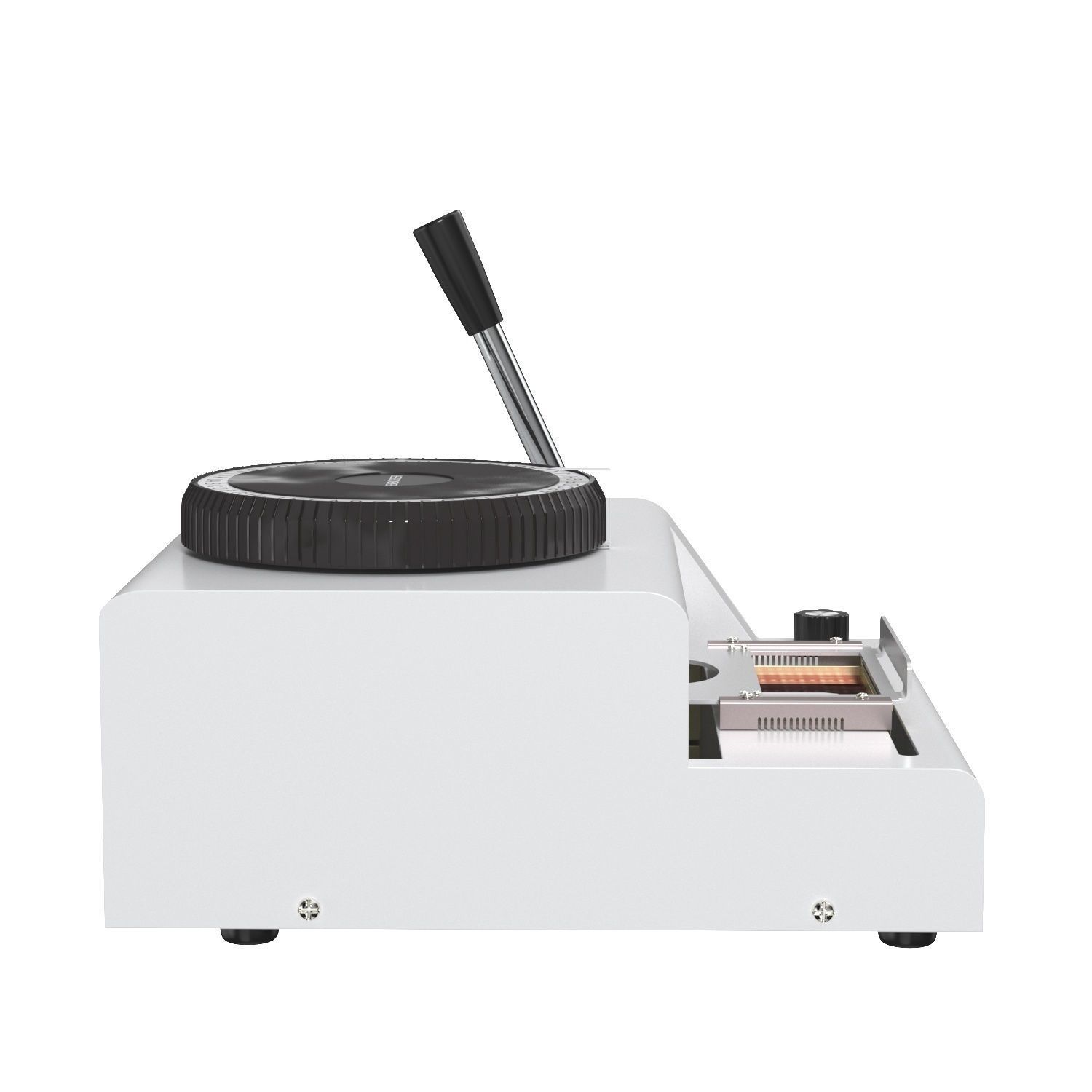 Happybuy Embossing Machine 72 Character Card Embosser 3D model_2