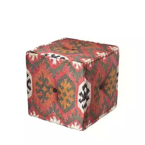 Handmade Kilim Pouf