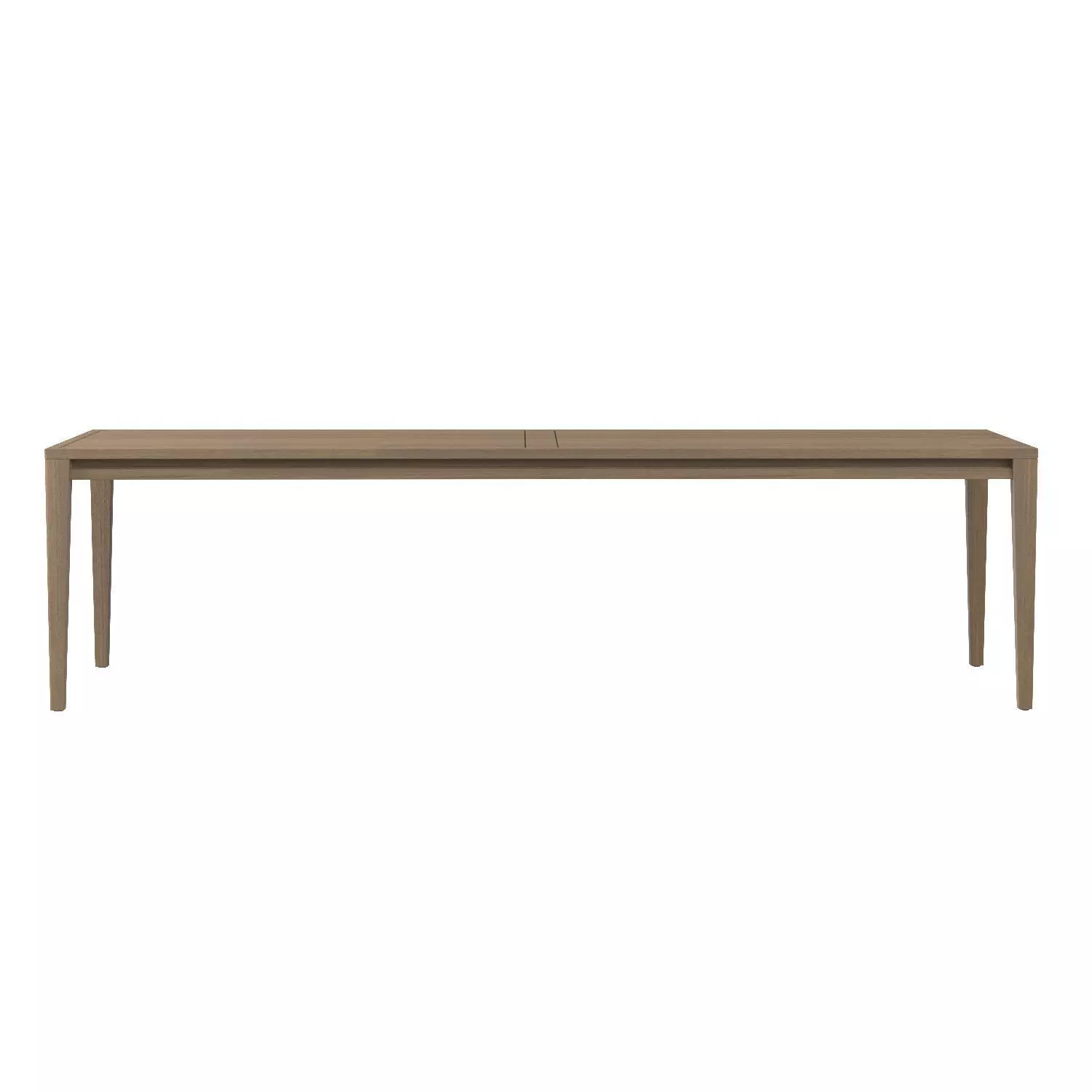 Greystone Teak Rectangular Dining Table 3D model_0