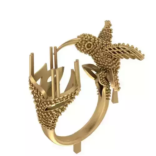 Hummingbird ring
