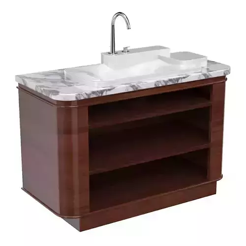 Floorstanding Marble Vanity