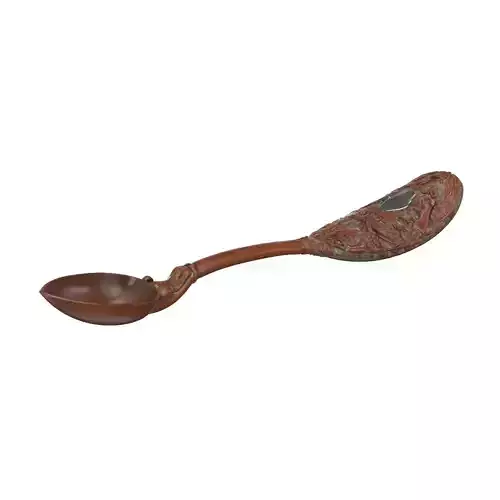 Decorative hay-day Honormen Class 1936 Carved spoon 3D model
