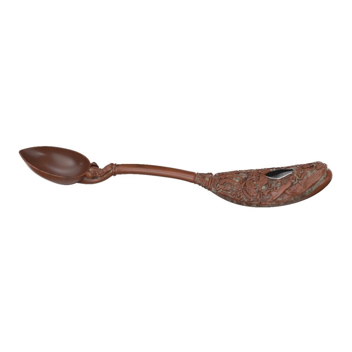 Decorative hay-day Honormen Class 1936 Carved spoon 3D model_5