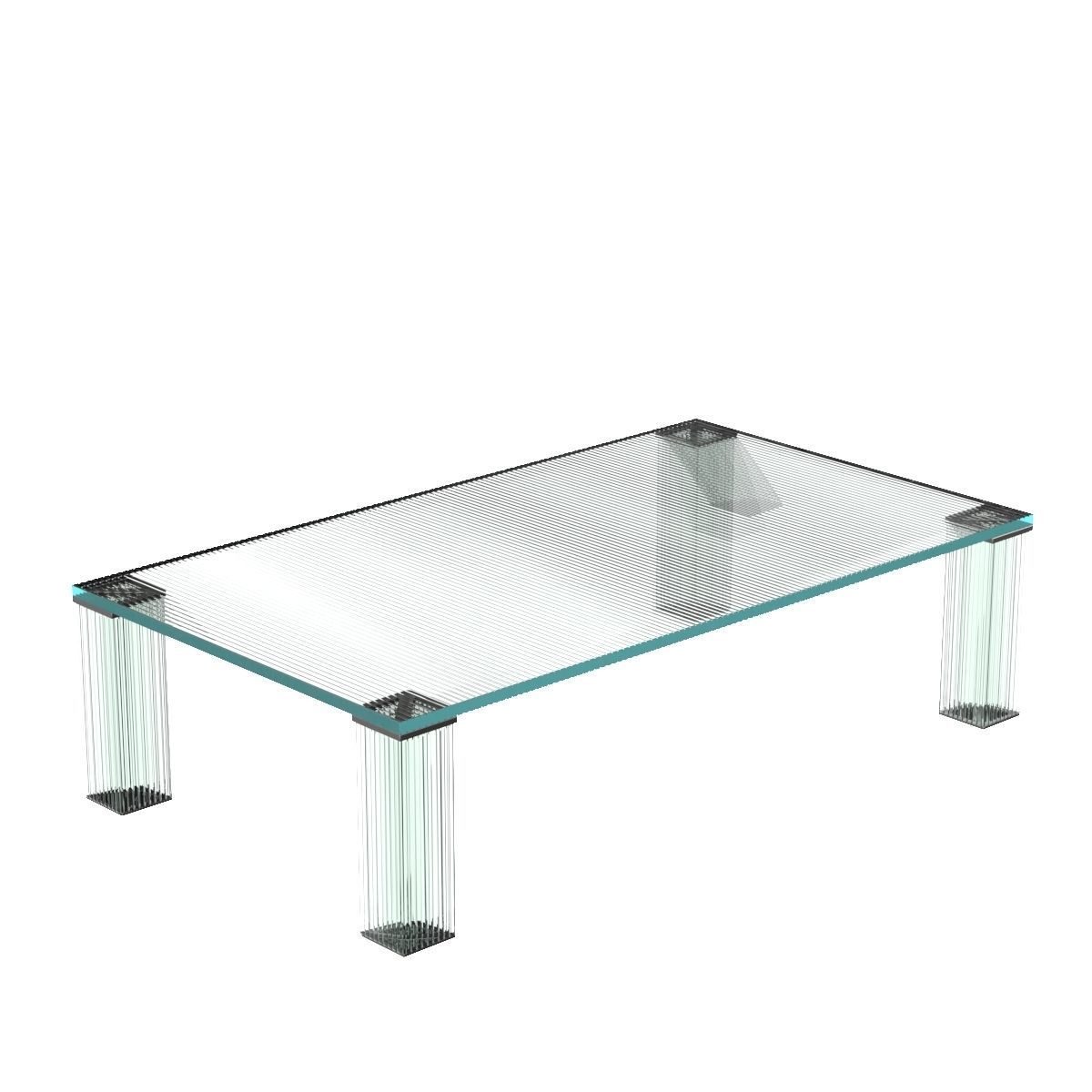 Cryptee Glas Italia Coffee Table 3D model_5
