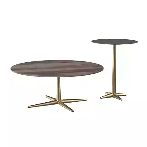 City Round Coffee Table By Cantori 3D model