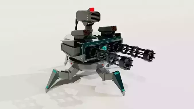 Fighter Robot 3D model
