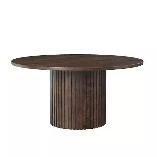 Bradley 60in Round Dining Table 3D model