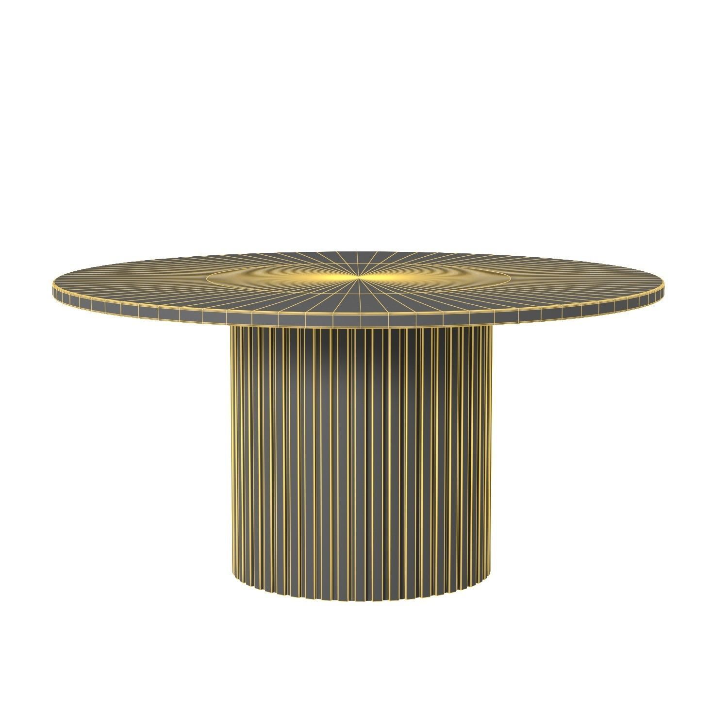 Bradley 60in Round Dining Table 3D model_6