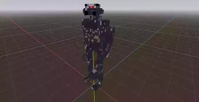 Robot Low-poly 3D model