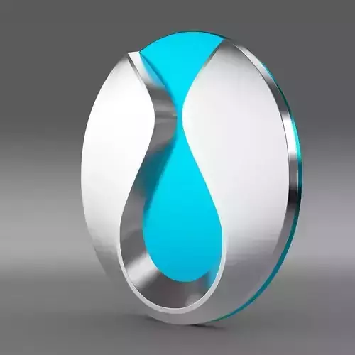 Denza Logo 3D model Denza Logo 3D model