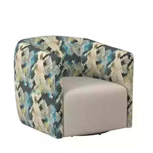 Aline Swivel Chair 3D model