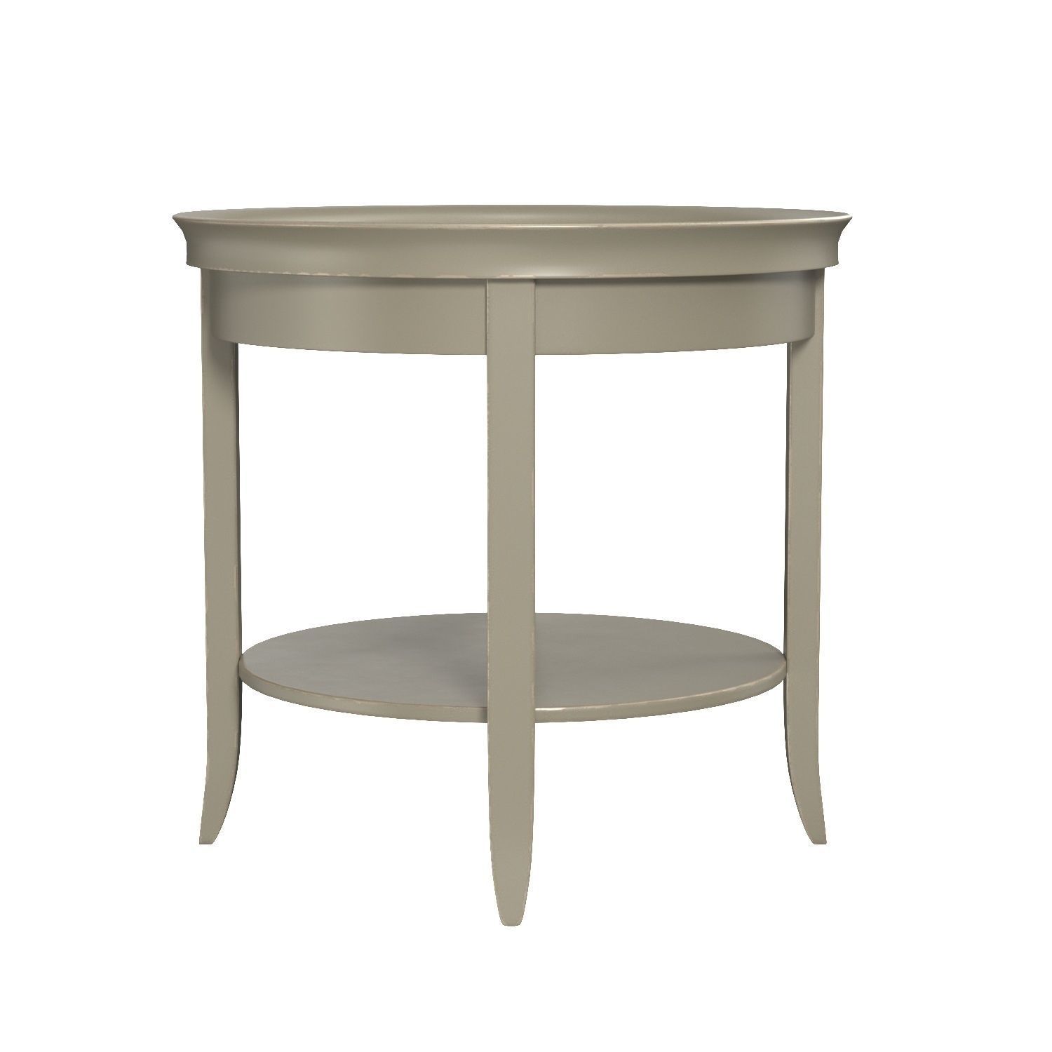 Aberta Traditional Accent Table 3D model_2