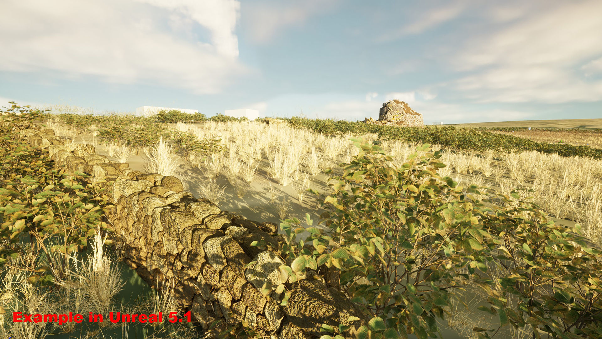 Country Style Walls Low-poly 3D model_17