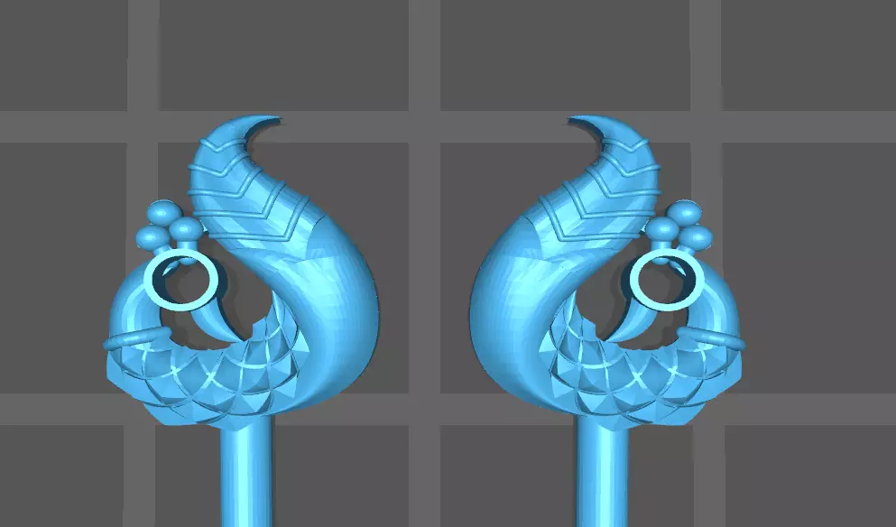 earrings Free 3D print model