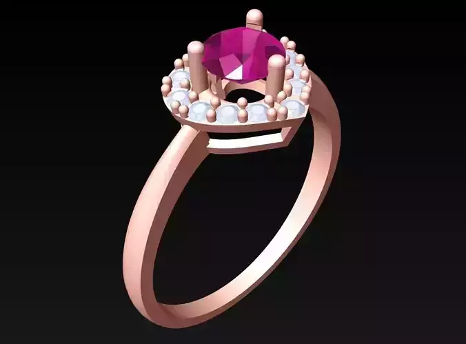 Heart Ring - Womens Rings - SN825