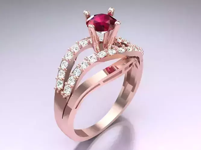 Diamond Ring - Womens Rings - SN827