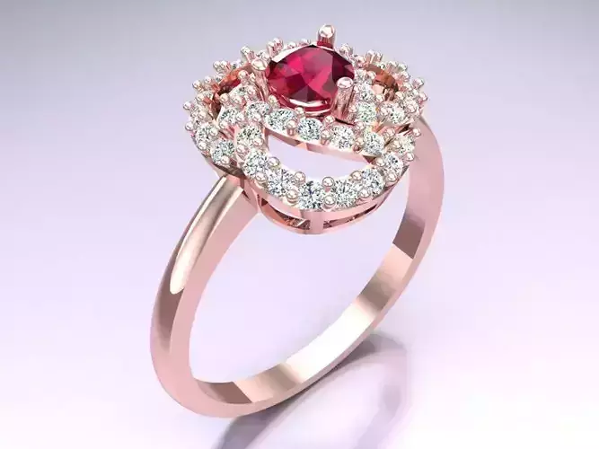 Diamond Ring - Womens Rings - SN855