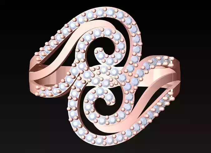 Diamond Ring - Womens Rings - SN856