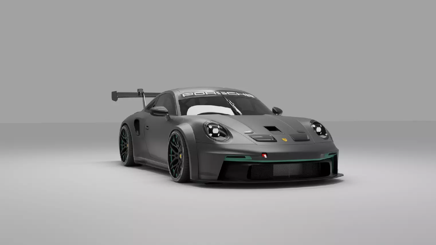 Porsche 911 GT3 rs - Mansory Low-poly 3D model_0