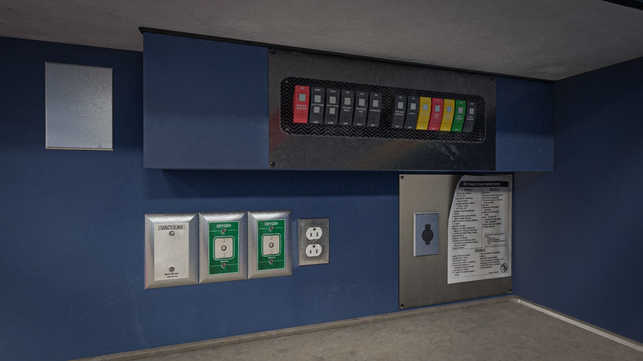 Ambulance 3D Model  Low-poly 3D model_12