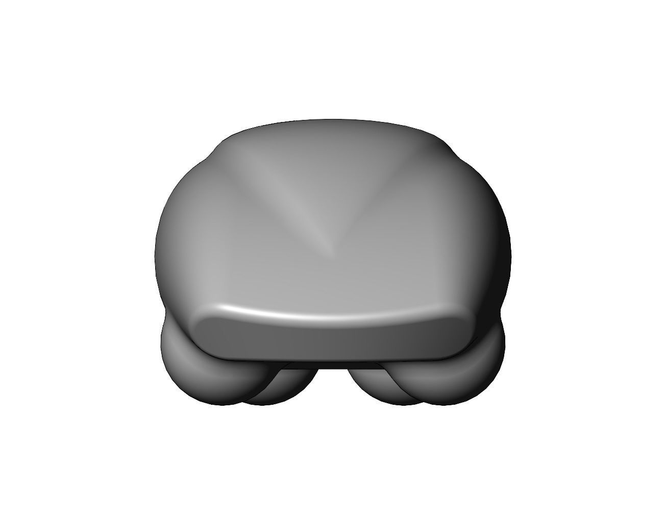 Miniature vehicle automotive speed sculpture N011 3D print model_5