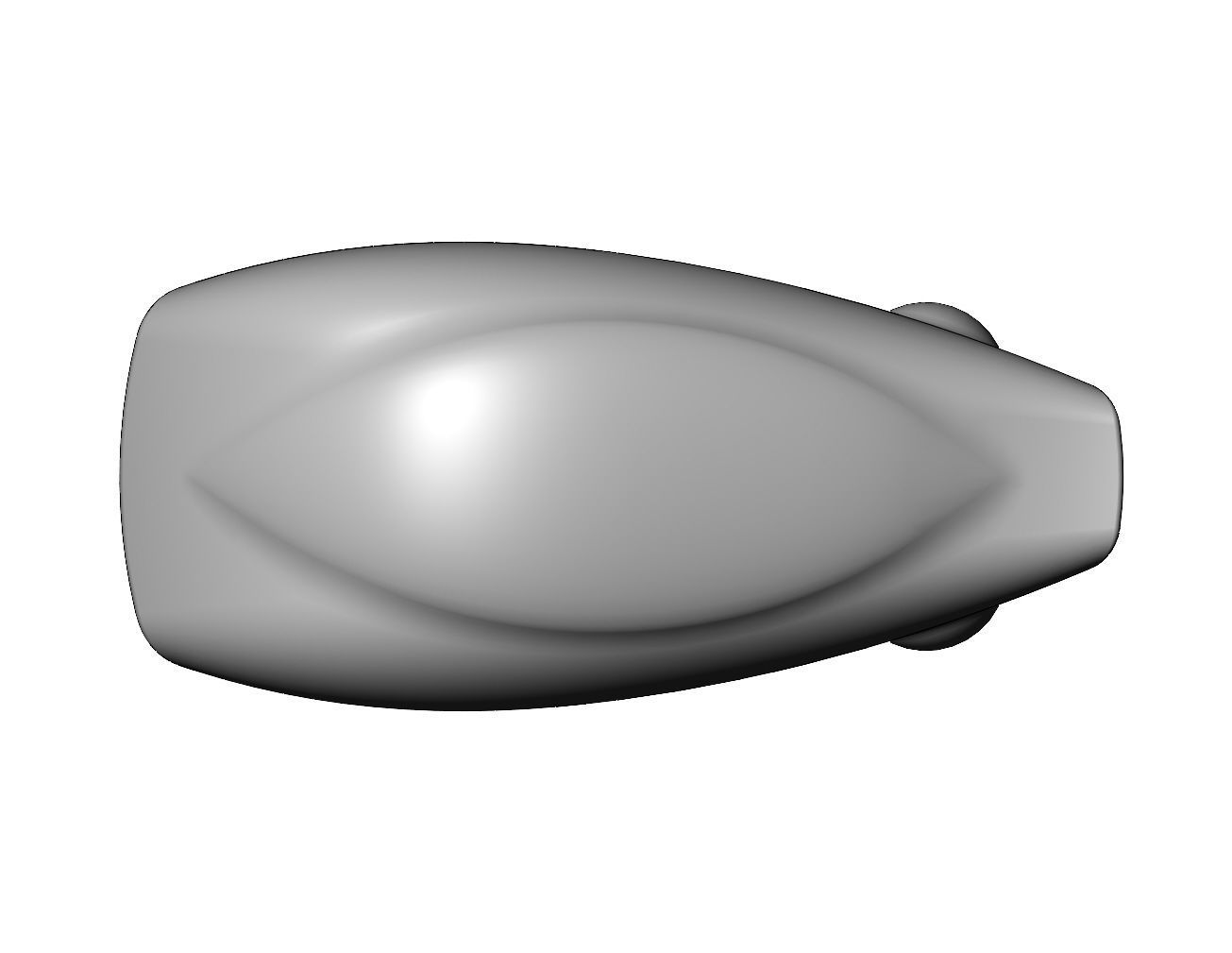 Miniature vehicle automotive speed sculpture N011 3D print model_6