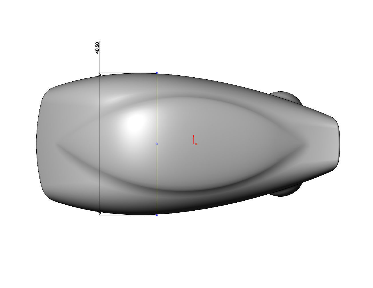 Miniature vehicle automotive speed sculpture N011 3D print model_8