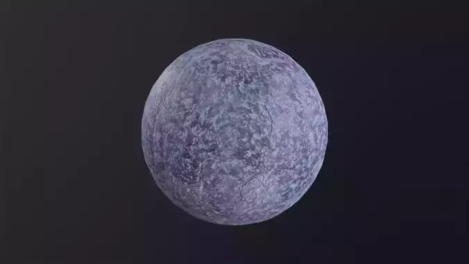 Ice Planet 3D Model