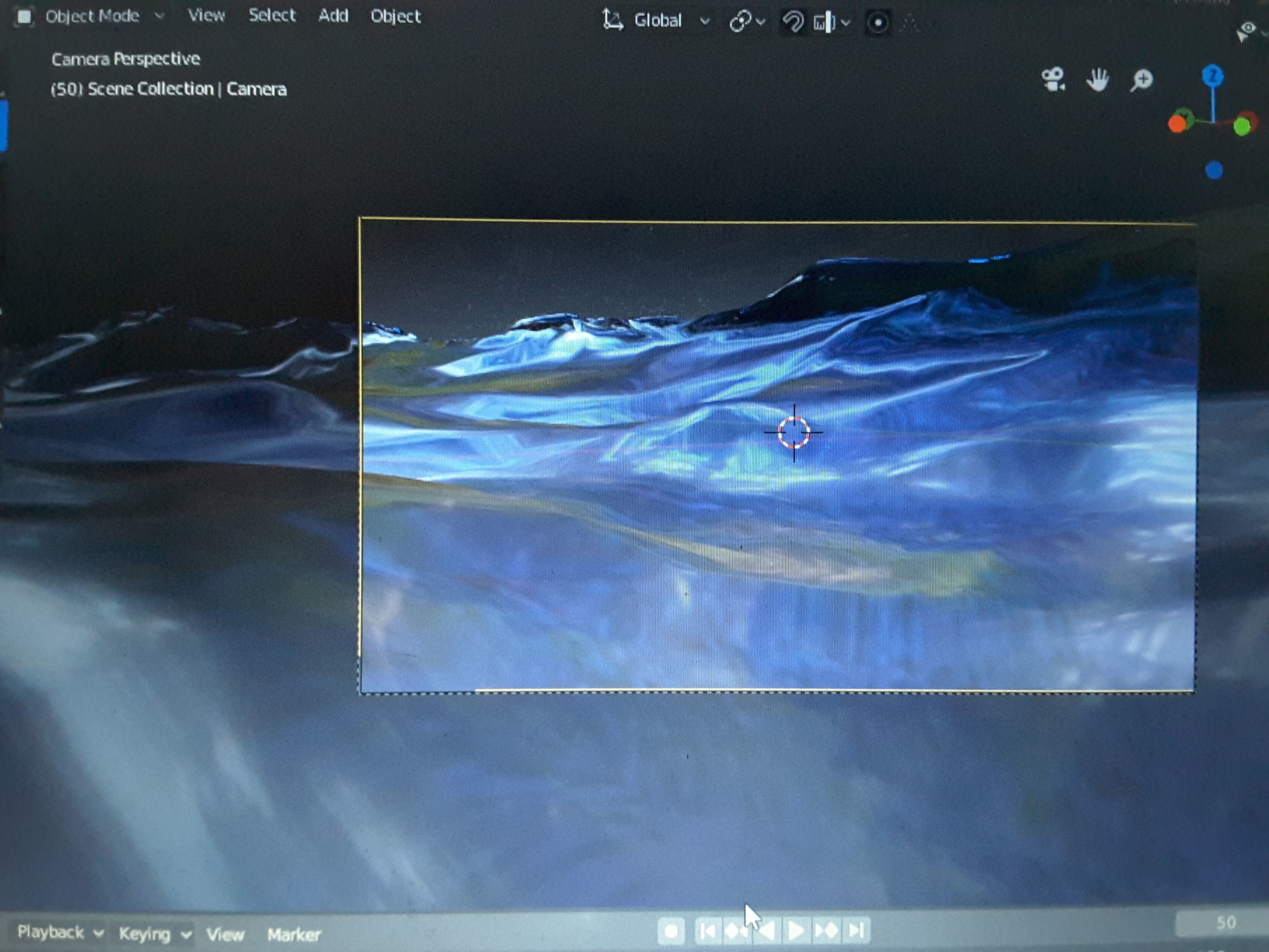 SEA MODUL FOR GAMES AND ANIMATIONS Low-poly 3D model_2