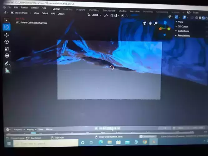 SEA MODUL FOR GAMES AND ANIMATIONS Low-poly 3D model