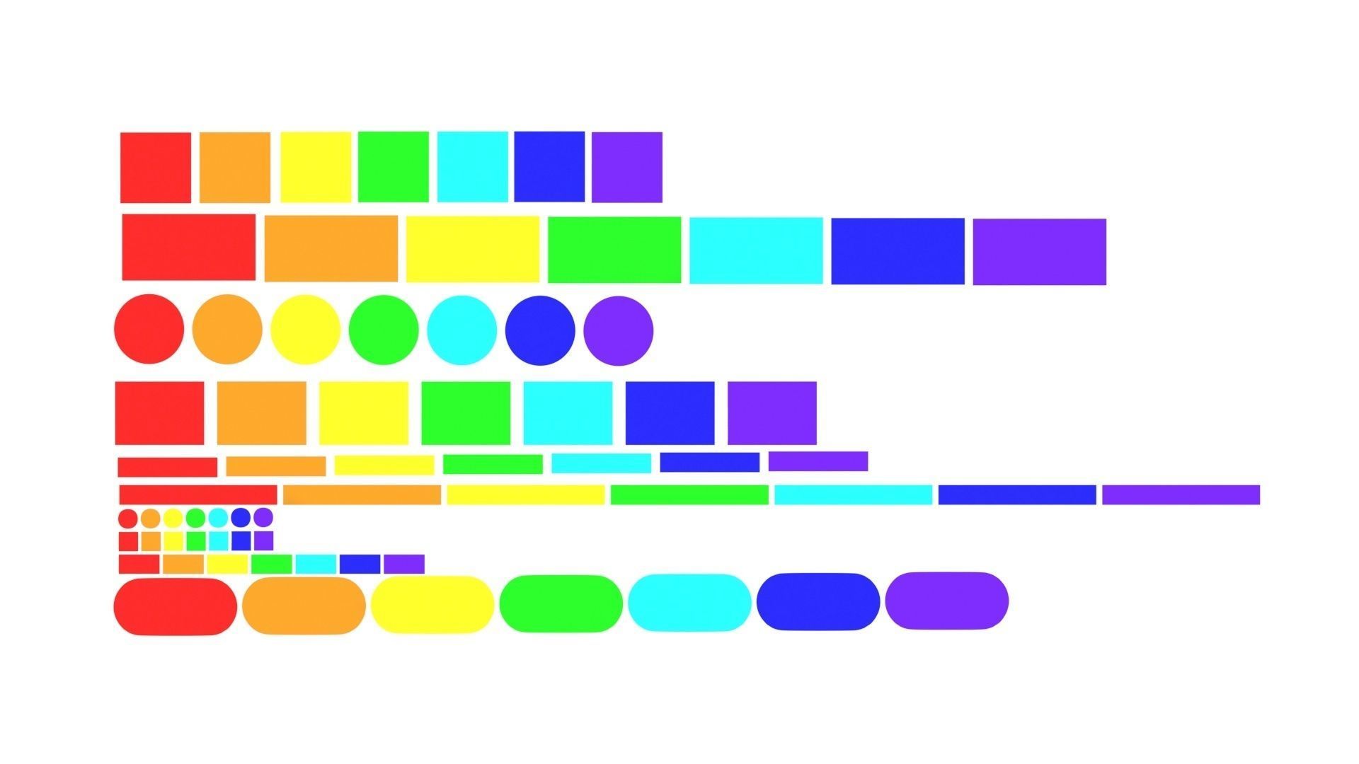 Colored Lego Tiles Set 3D model_9