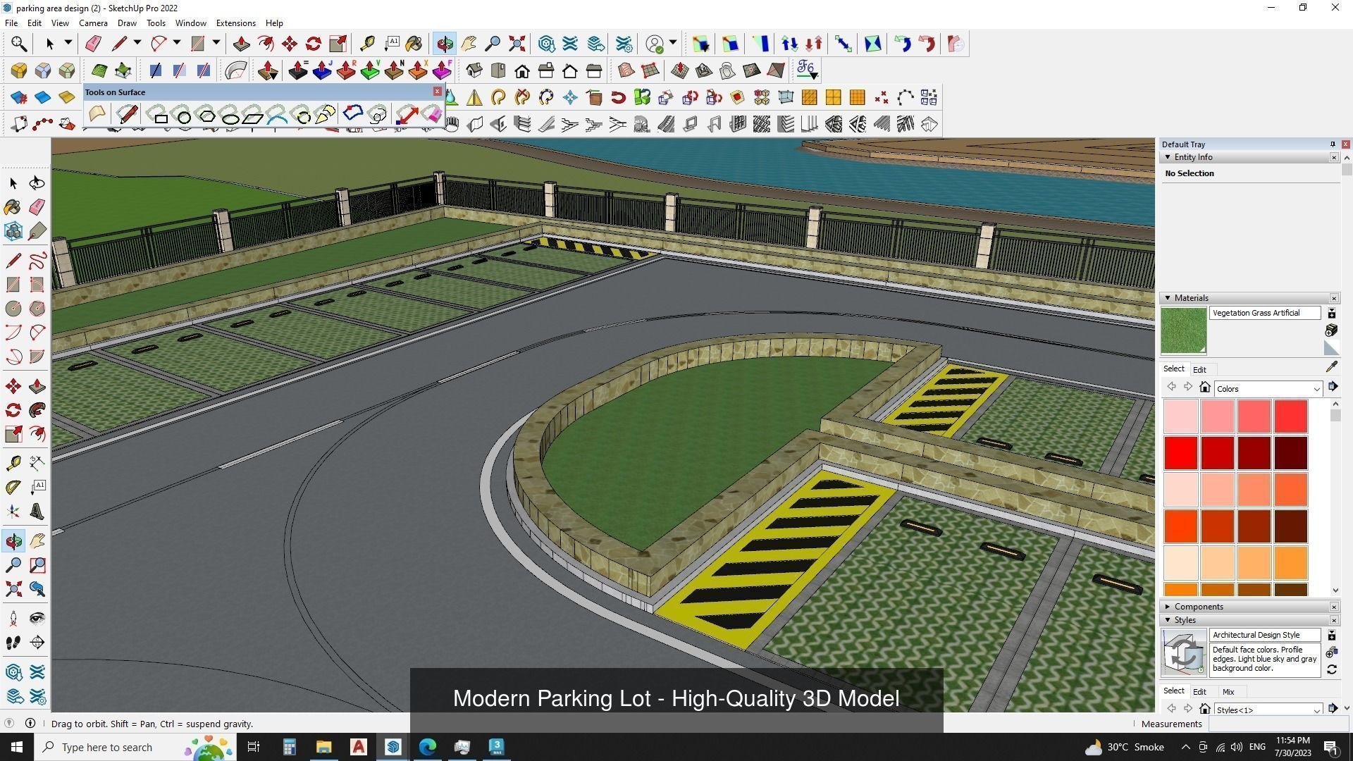 Parking Lot 3D model Collection _3