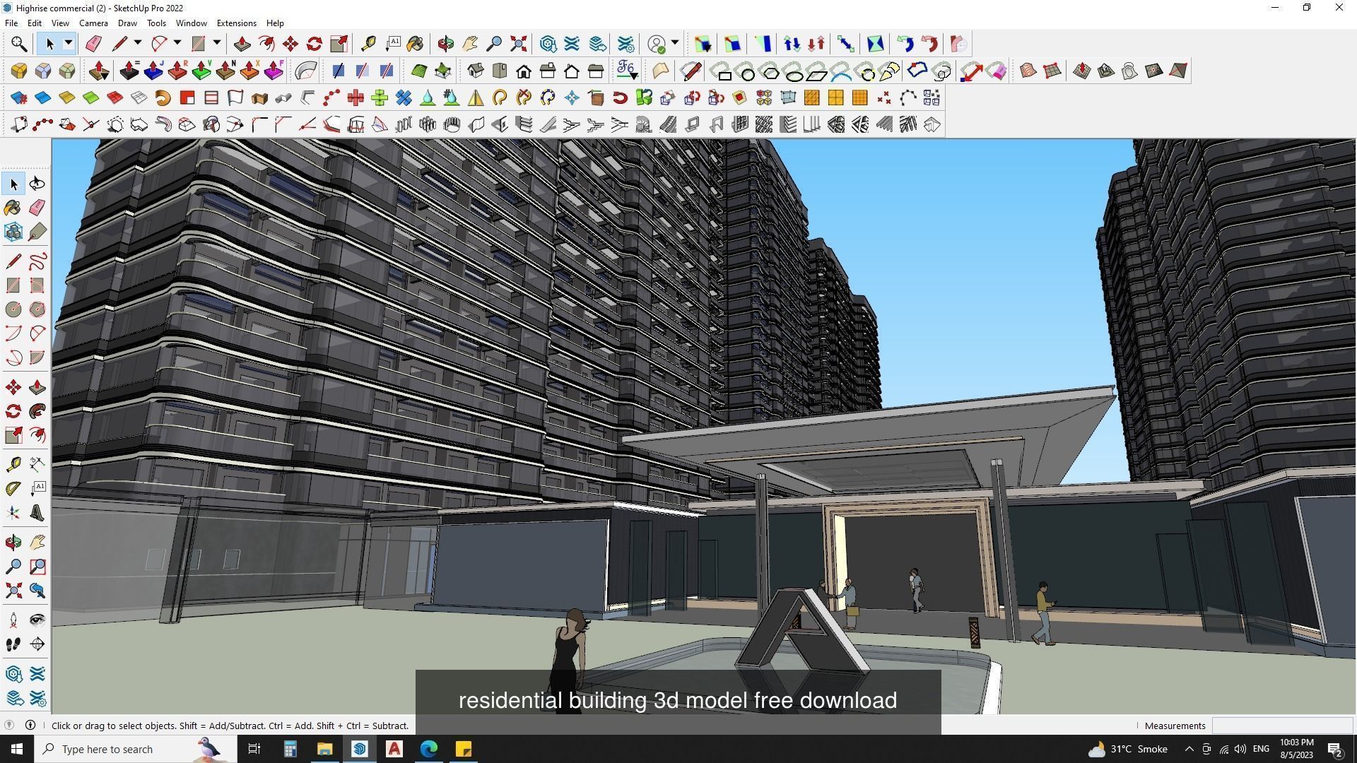 Shopping Mall 3d model collection  _4