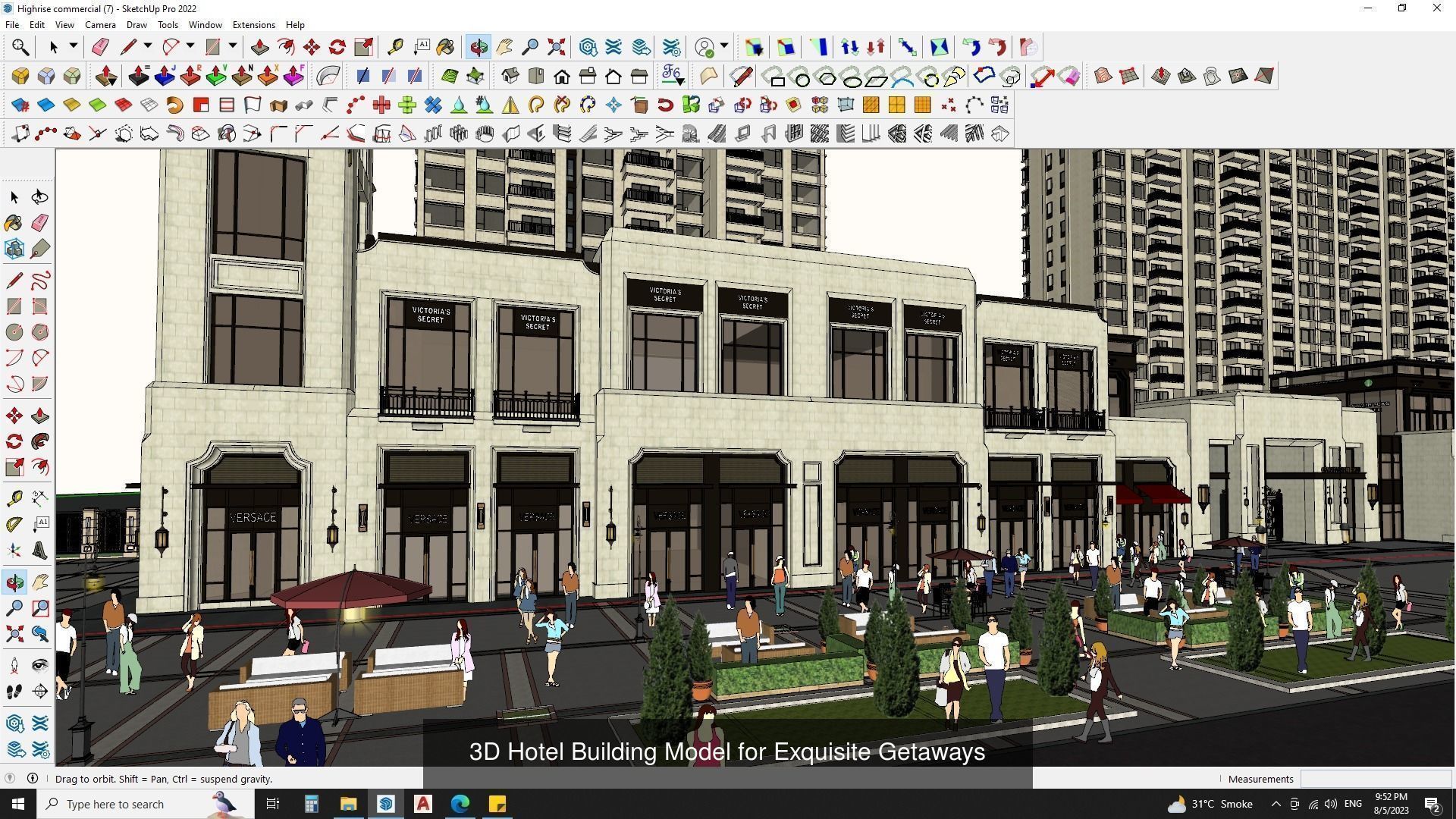 Shopping Mall 3d model collection  _2