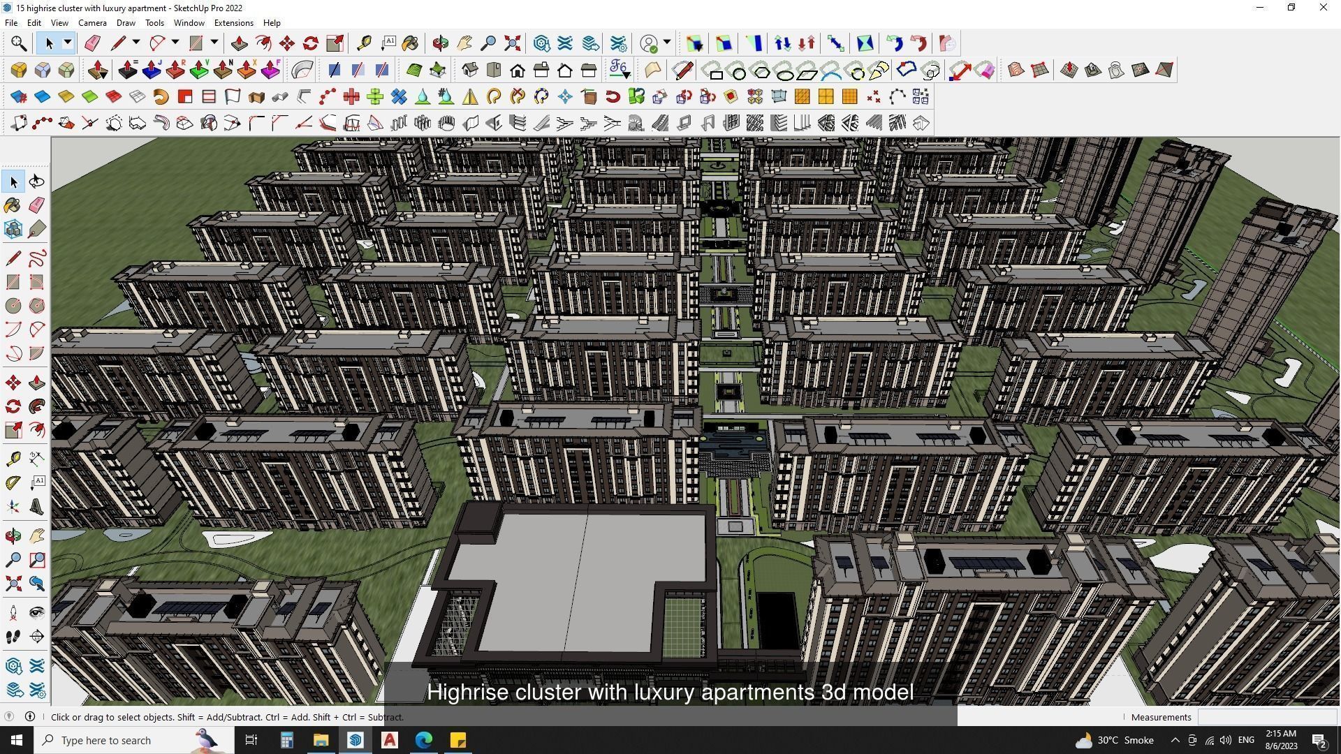 Shopping Mall 3d model collection  _7