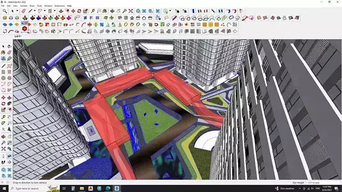 3D model of a building