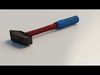 Low Poly Hammer Low-poly 3D model_1