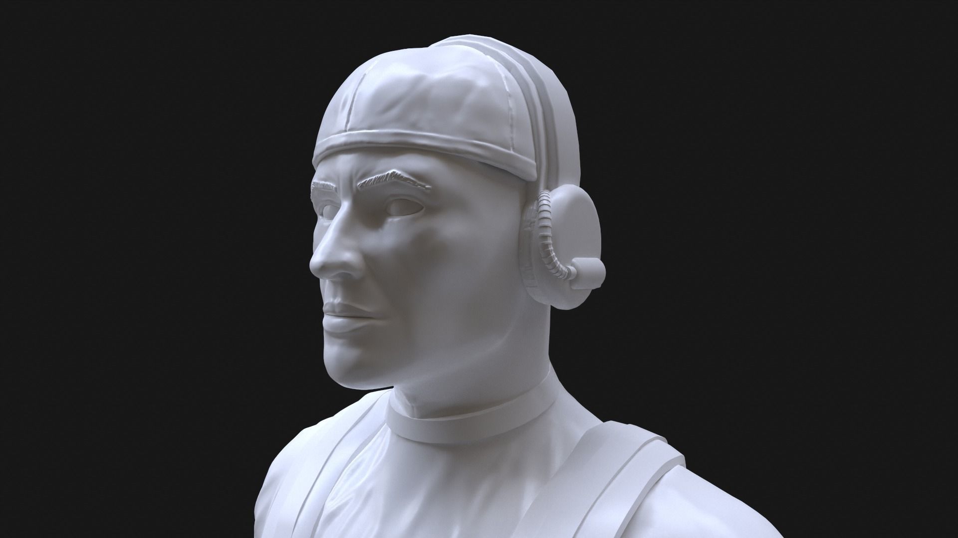 Sniper Soldier 3D print model_8