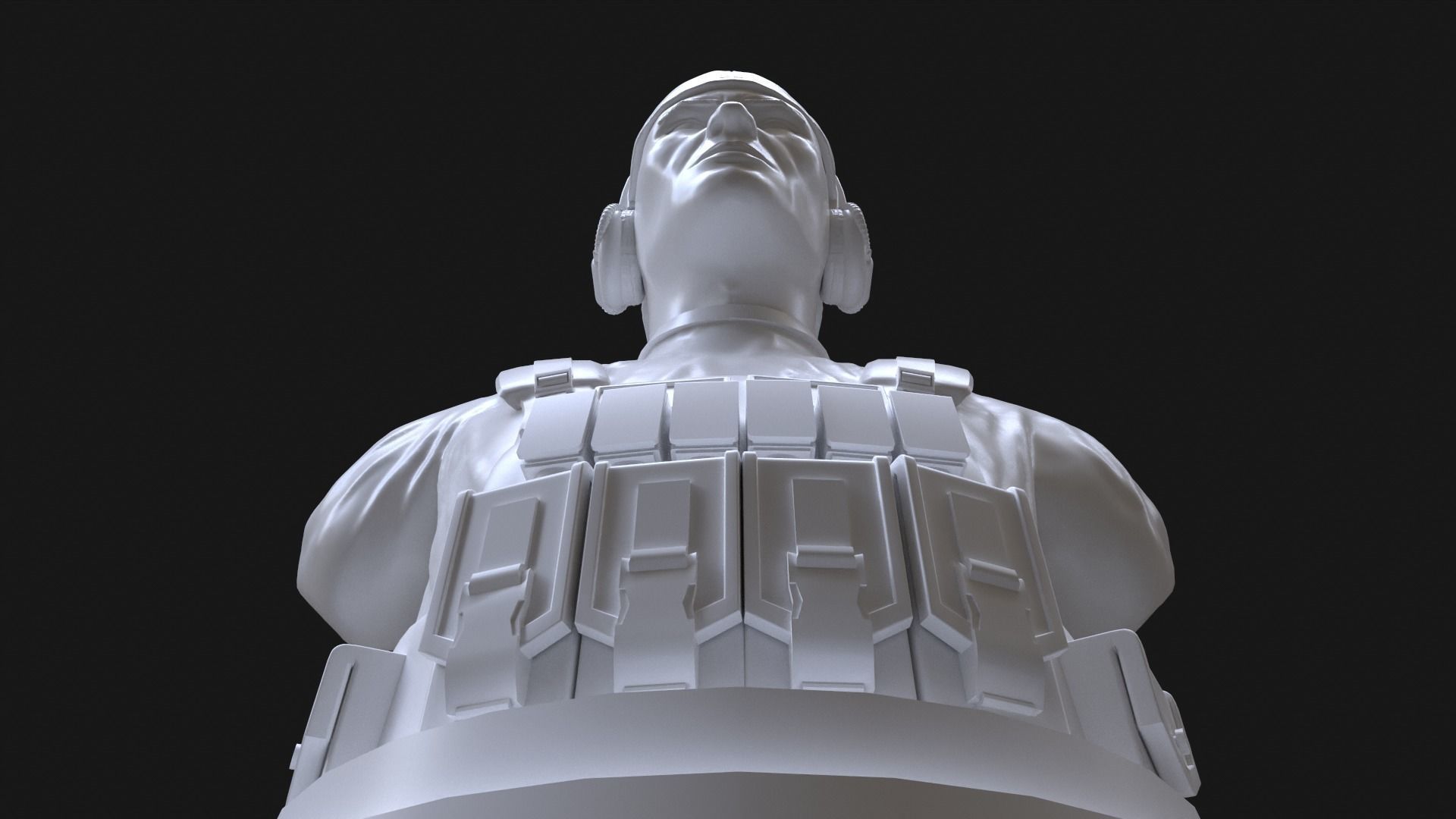 Sniper Soldier 3D print model_32