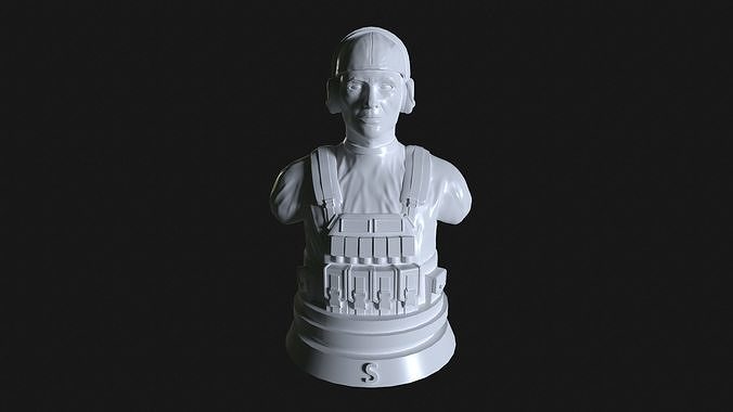 Sniper Soldier 3D print model